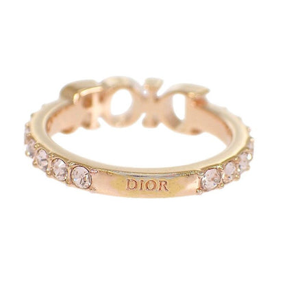 Dior Dioevolution Actual Ring Metal Crystal Pink Gold — view 4