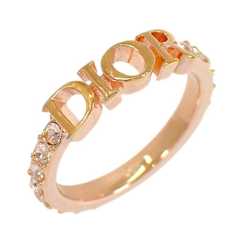 Dior Dioevolution Actual Ring Metal Crystal Pink Gold