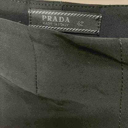 Prada Trousers Pleated Pants Vintage Archive 42 Black — view 5