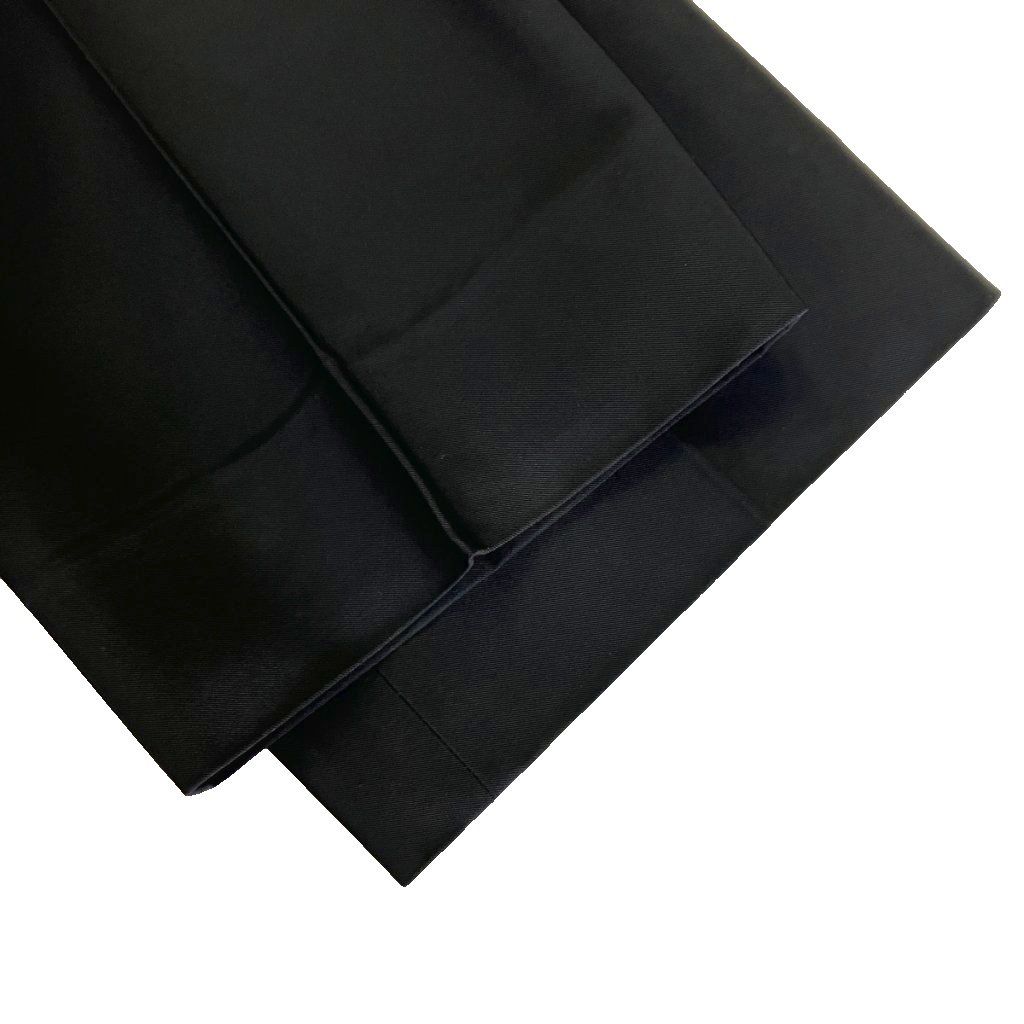 Prada Trousers Pleated Pants Vintage Archive 42 Black — view 4