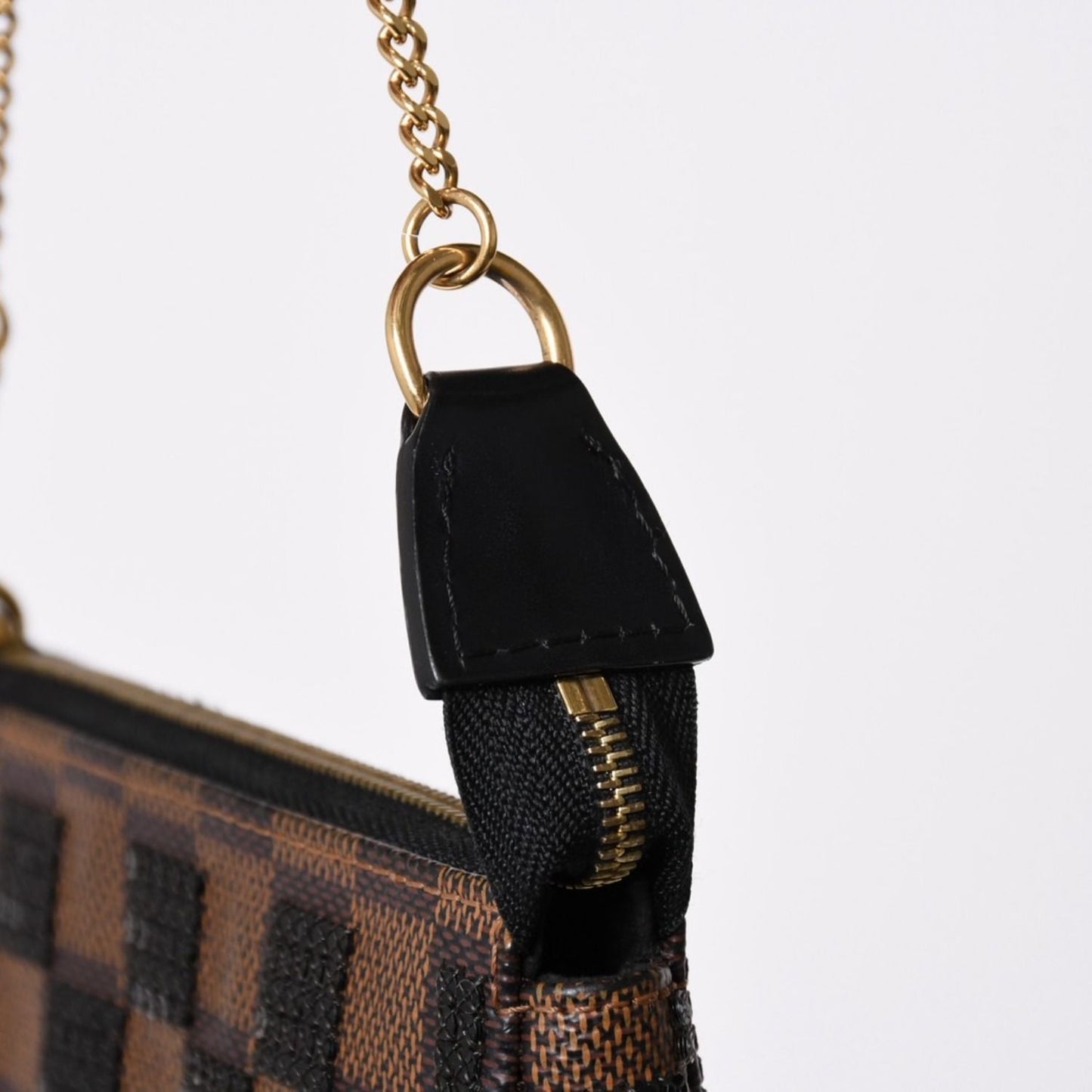 Louis Vuitton Monogram Mini Pochette Accessoires Damier Payette Sequins Pouch — view 4