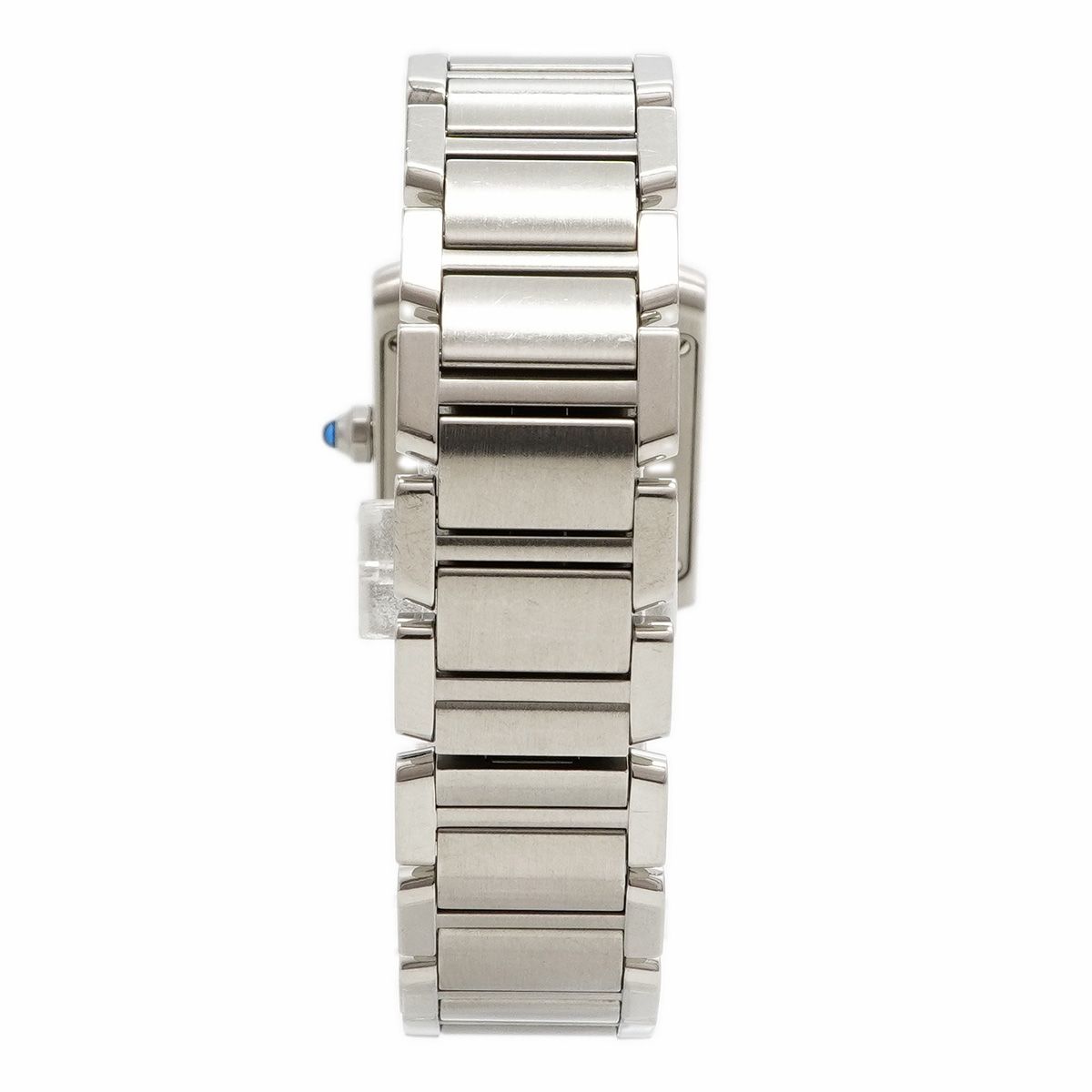 Cartier Tank Francaise SM Ivory Dial Watch — view 8