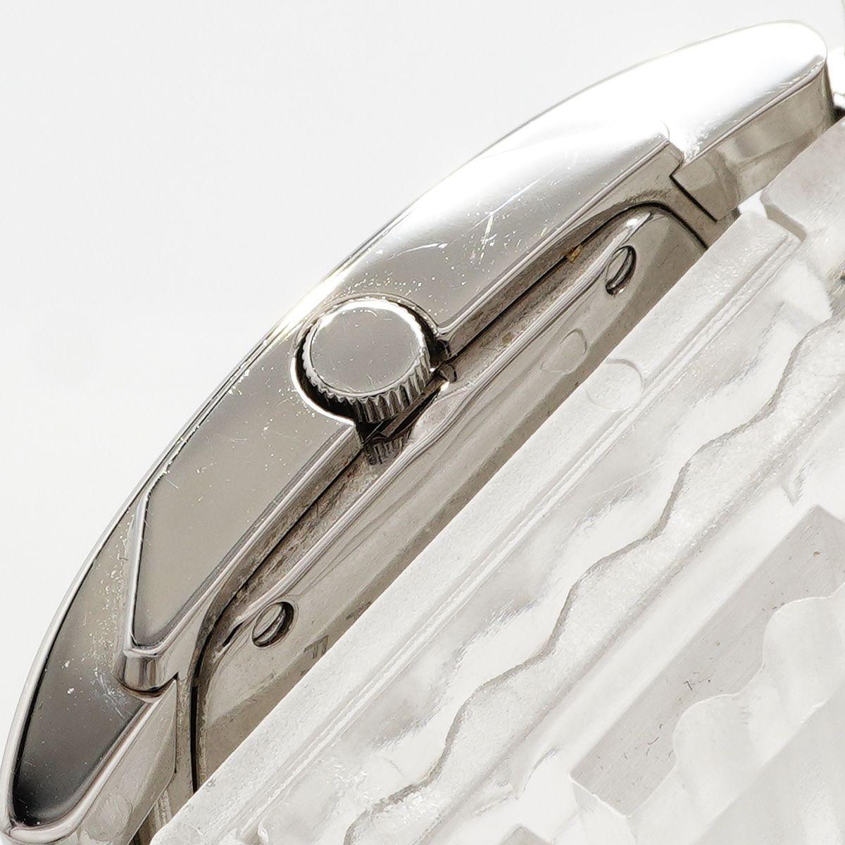 Bvlgari Ashoma Diamond Bezel Black Dial Watch — view 9