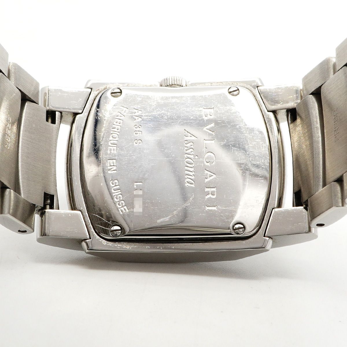 Bvlgari Ashoma Diamond Bezel Black Dial Watch — view 5