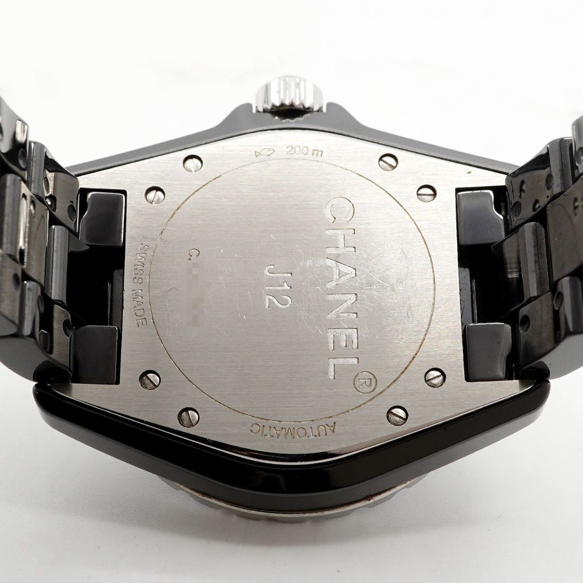 Chanel Intense Black Dial Watch — view 5