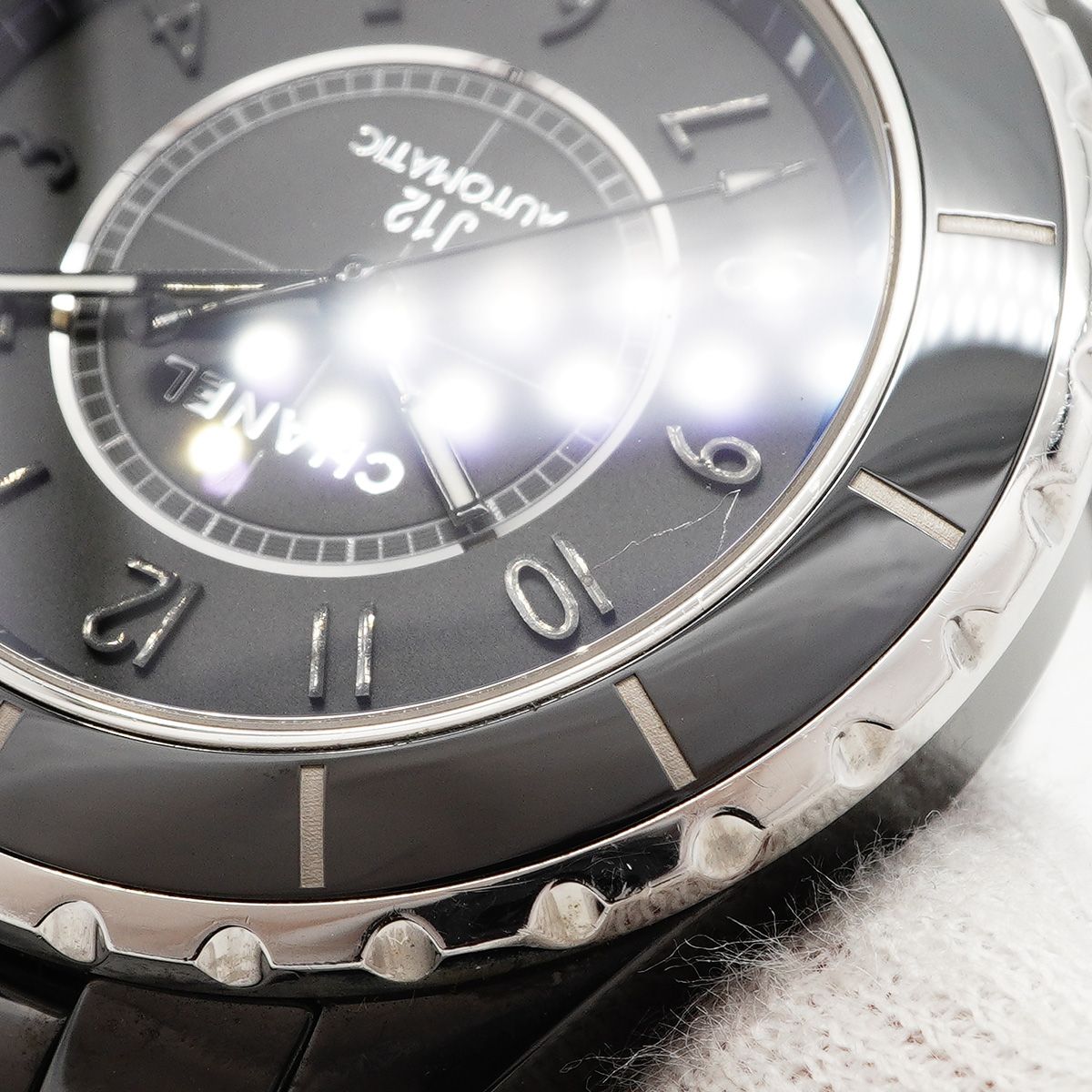 Chanel Intense Black Dial Watch — view 7