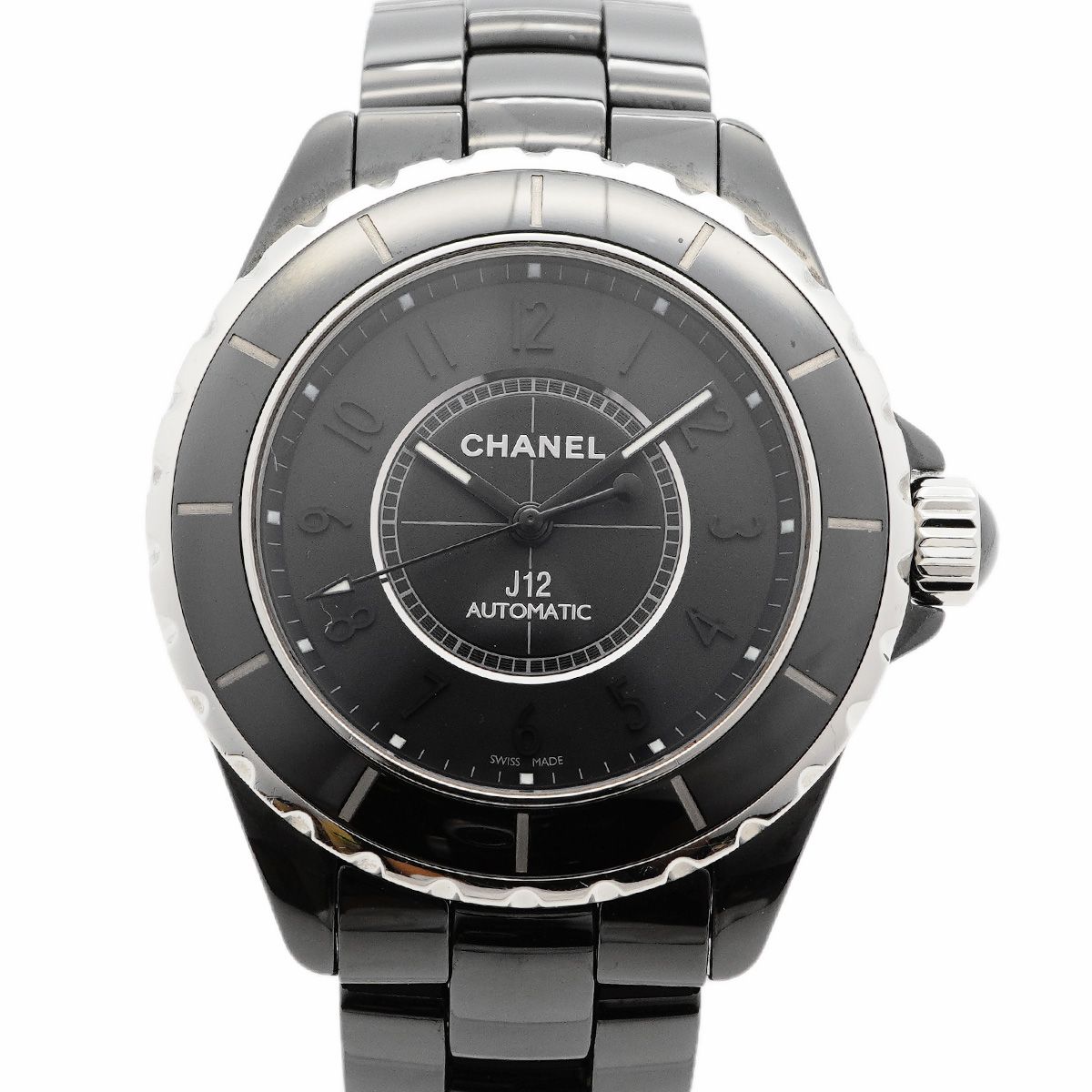 Chanel Intense Black Dial Watch
