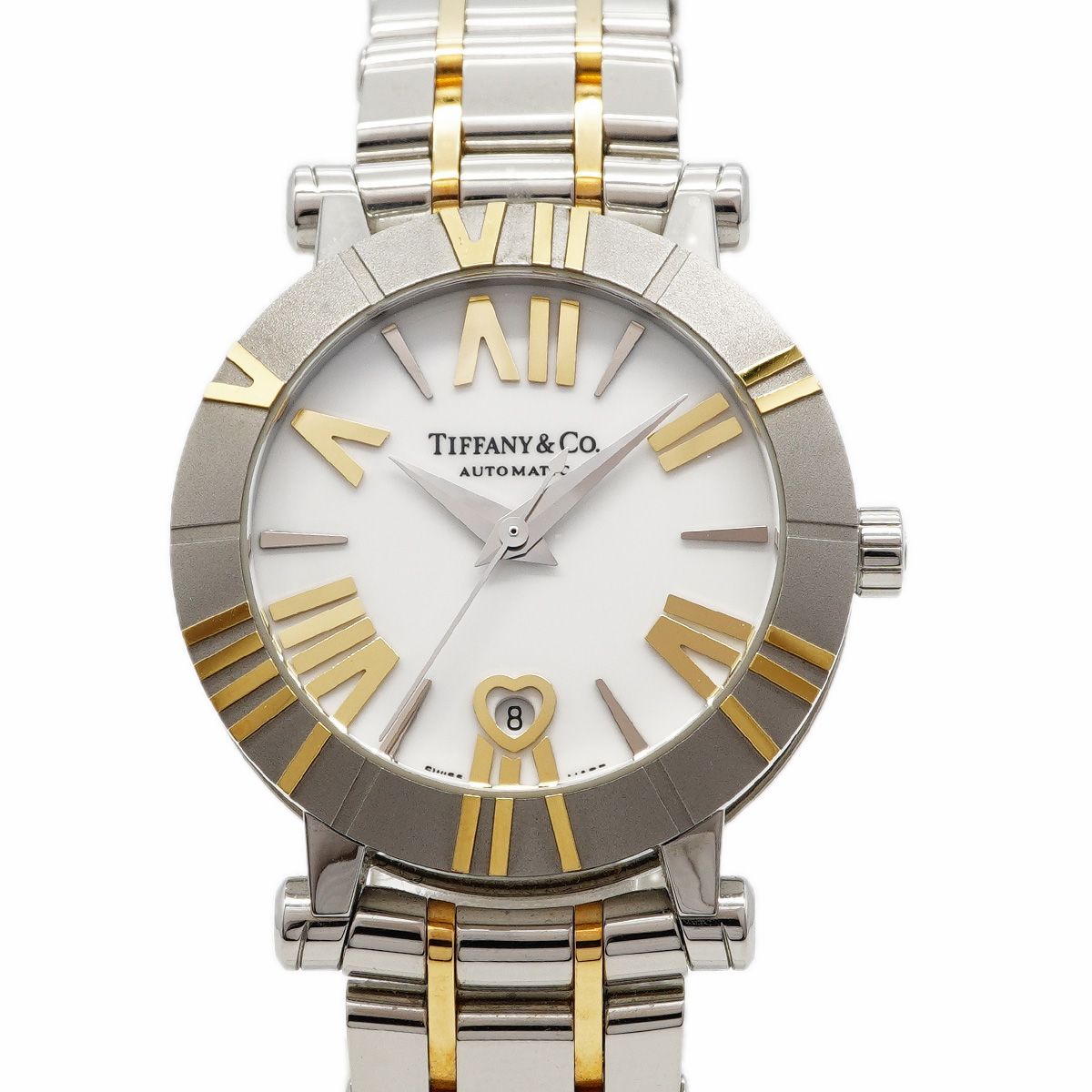 Tiffany & Co Atlas White Dial Watch