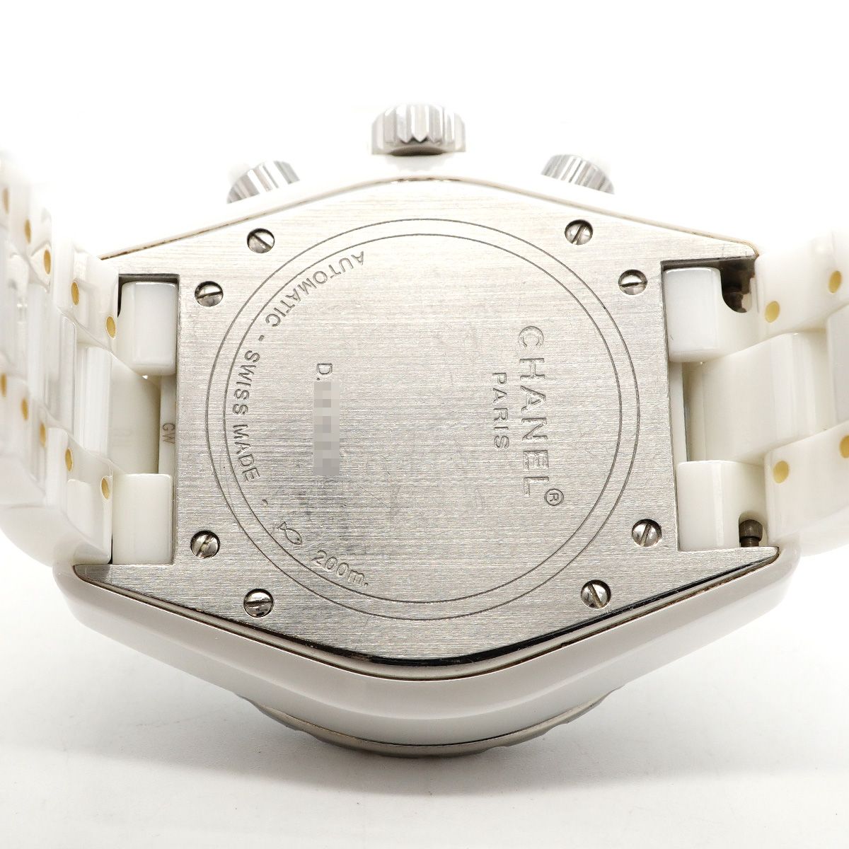 Chanel Chronograph White Dial Watch — view 5
