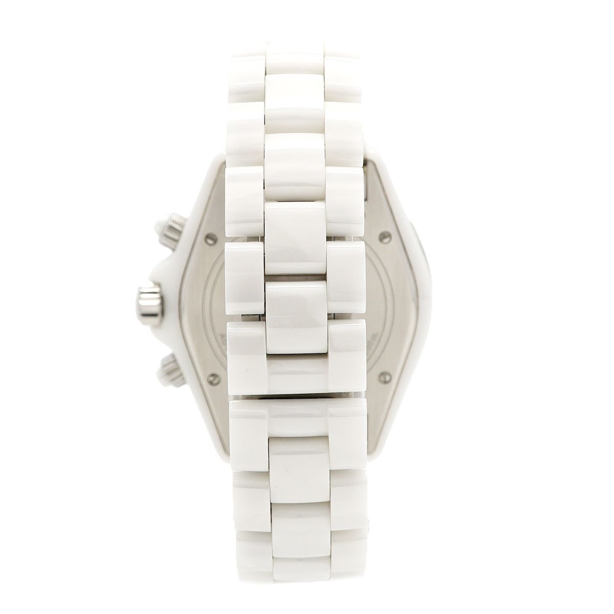Chanel Chronograph White Dial Watch — view 8