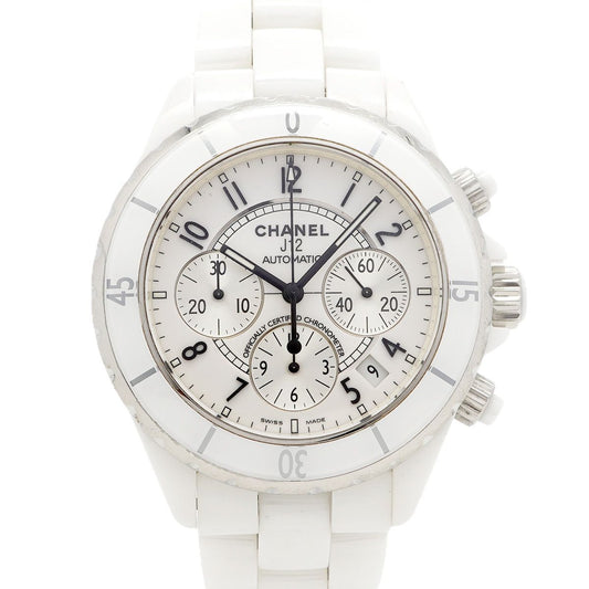 Chanel Chronograph White Dial Watch