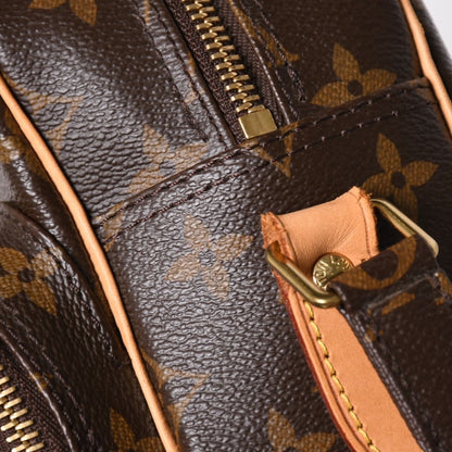 Louis Vuitton Nile Shoulder Bag Monogram Brown Leather Gold — view 6