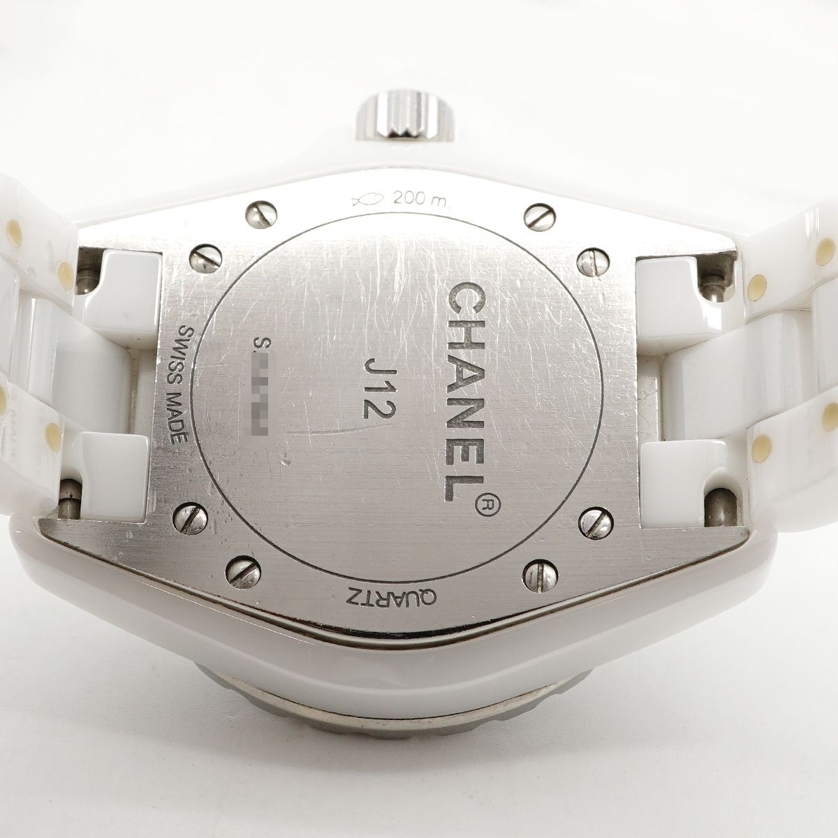 Chanel White Dial Watch — view 5