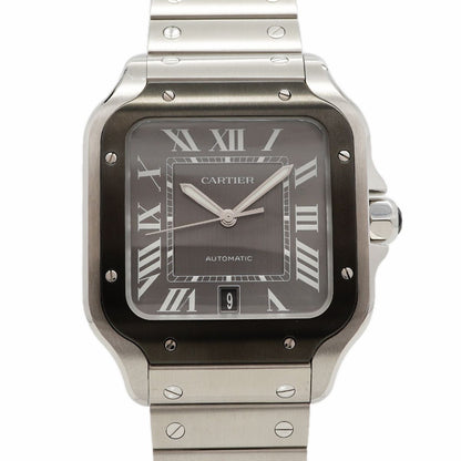 Cartier Santos LM Gray Dial Watch