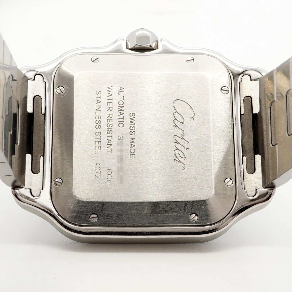 Cartier Santos LM Gray Dial Watch — view 5
