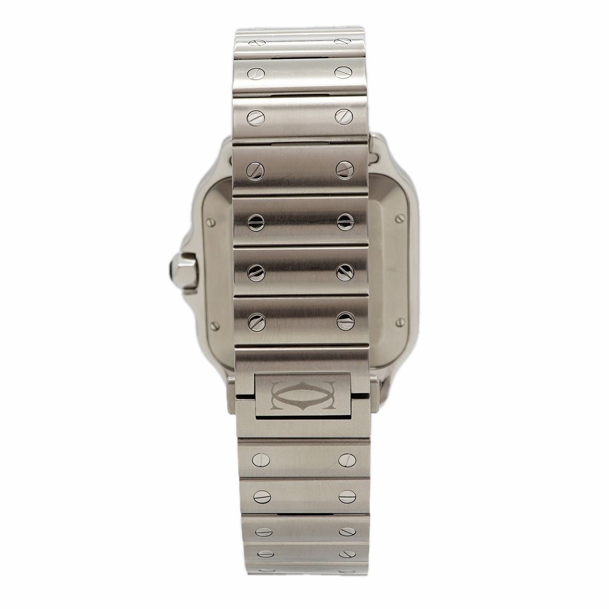 Cartier Santos LM Gray Dial Watch — view 8
