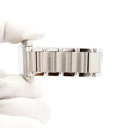 Cartier Tank Francaise LM Silver Dial Watch — view 6