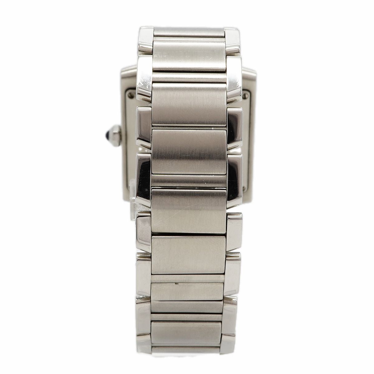 Cartier Tank Francaise LM Silver Dial Watch — view 8