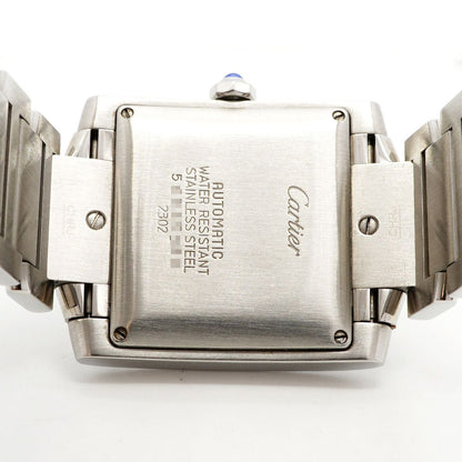 Cartier Tank Francaise LM Silver Dial Watch — view 5