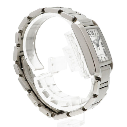Cartier Tank Francaise LM Silver Dial Watch — view 3