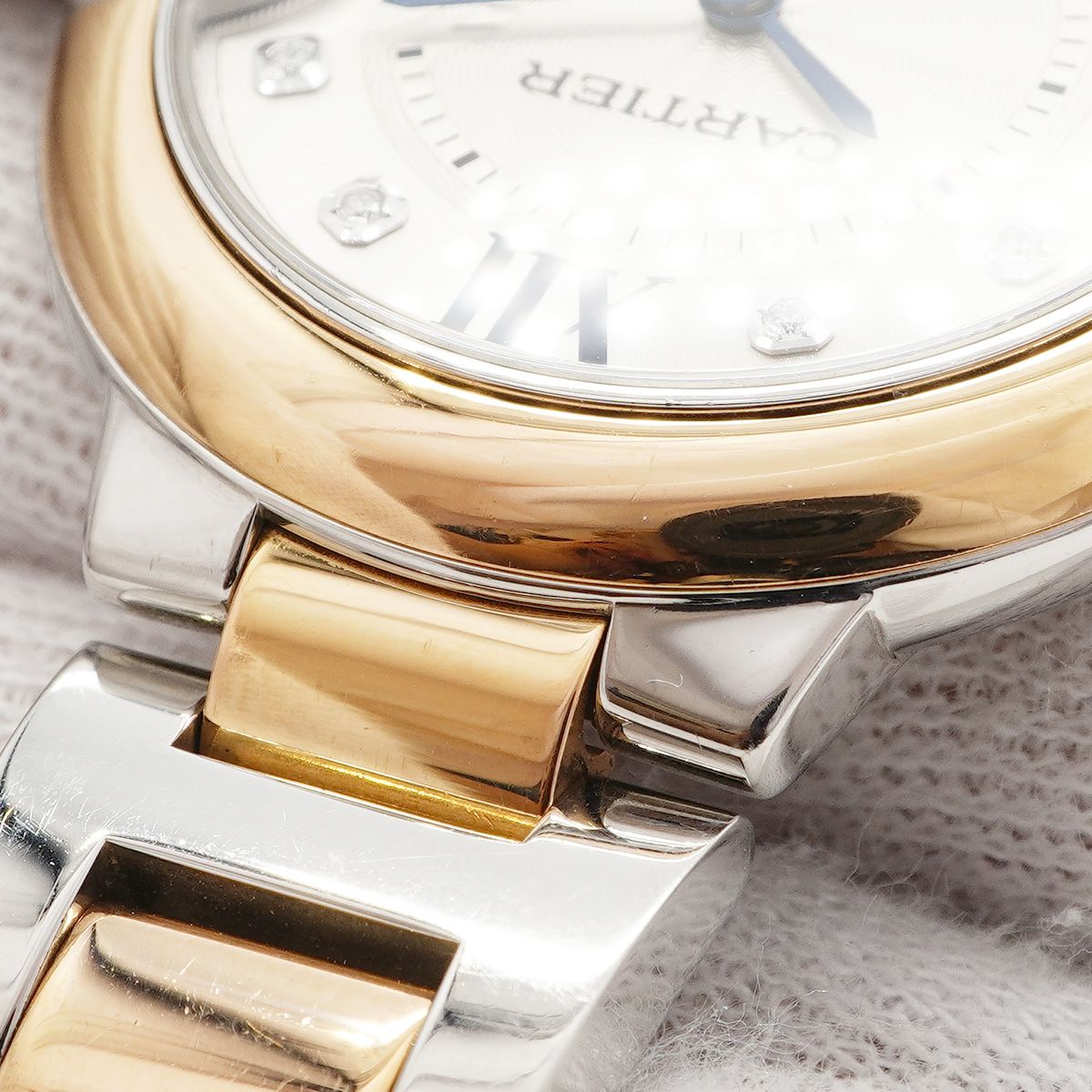 Cartier Ballon Blue Silver Dial Watch — view 7