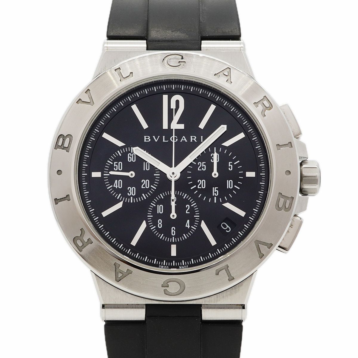 Bvlgari Diagono Black Dial Watch