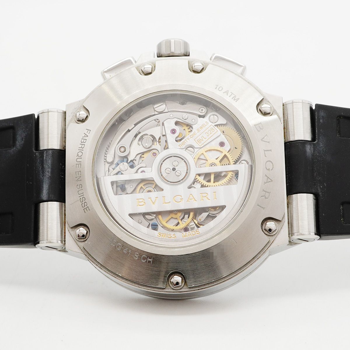 Bvlgari Diagono Black Dial Watch — view 5