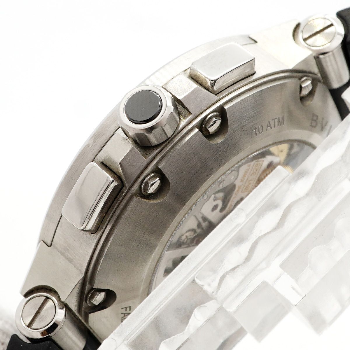Bvlgari Diagono Black Dial Watch — view 8