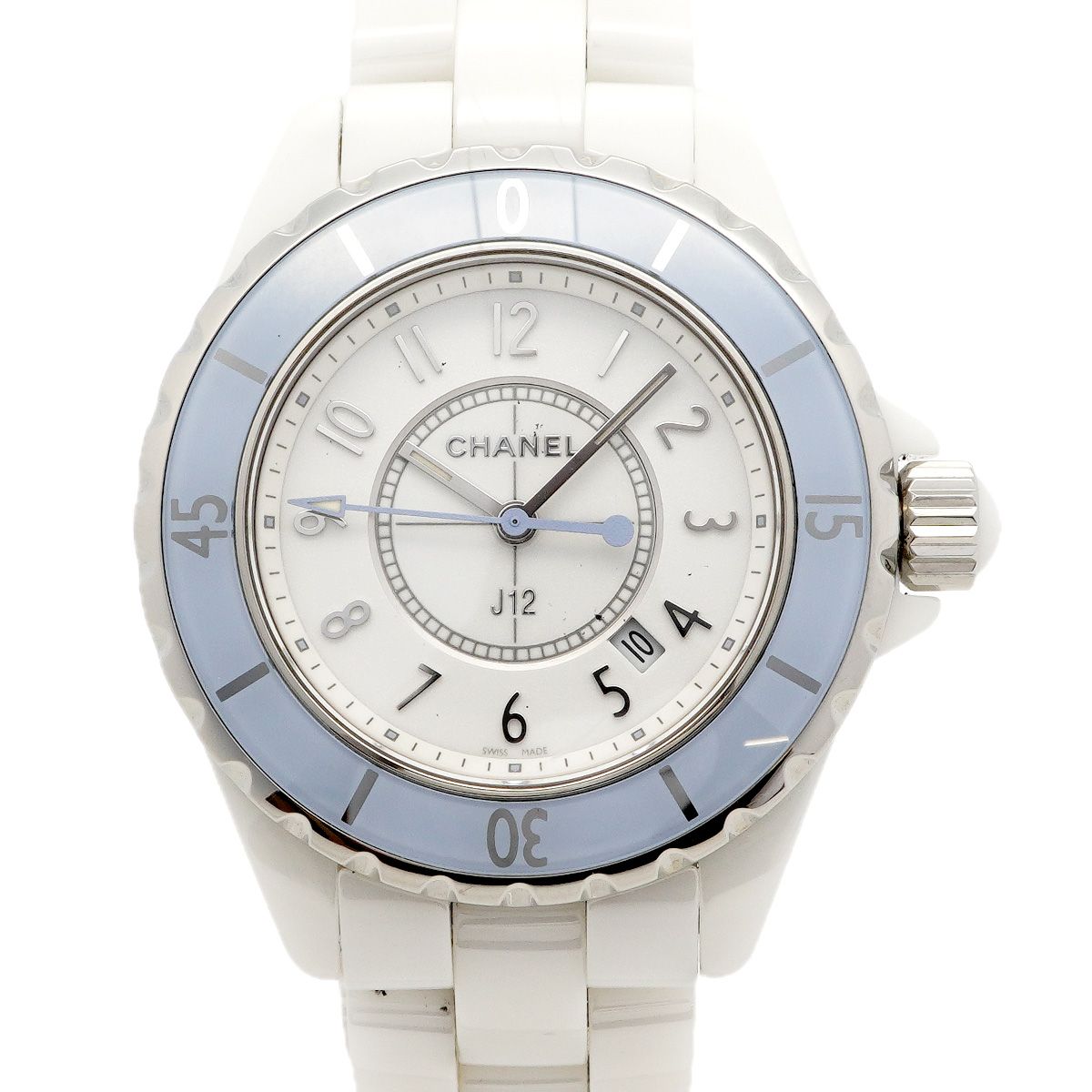 Chanel Soft Blue World Limited Pieces White Dial Watch