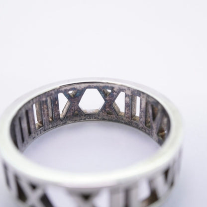 Tiffany & Co Ring Open Atlas 925 Sterling Silver — view 7