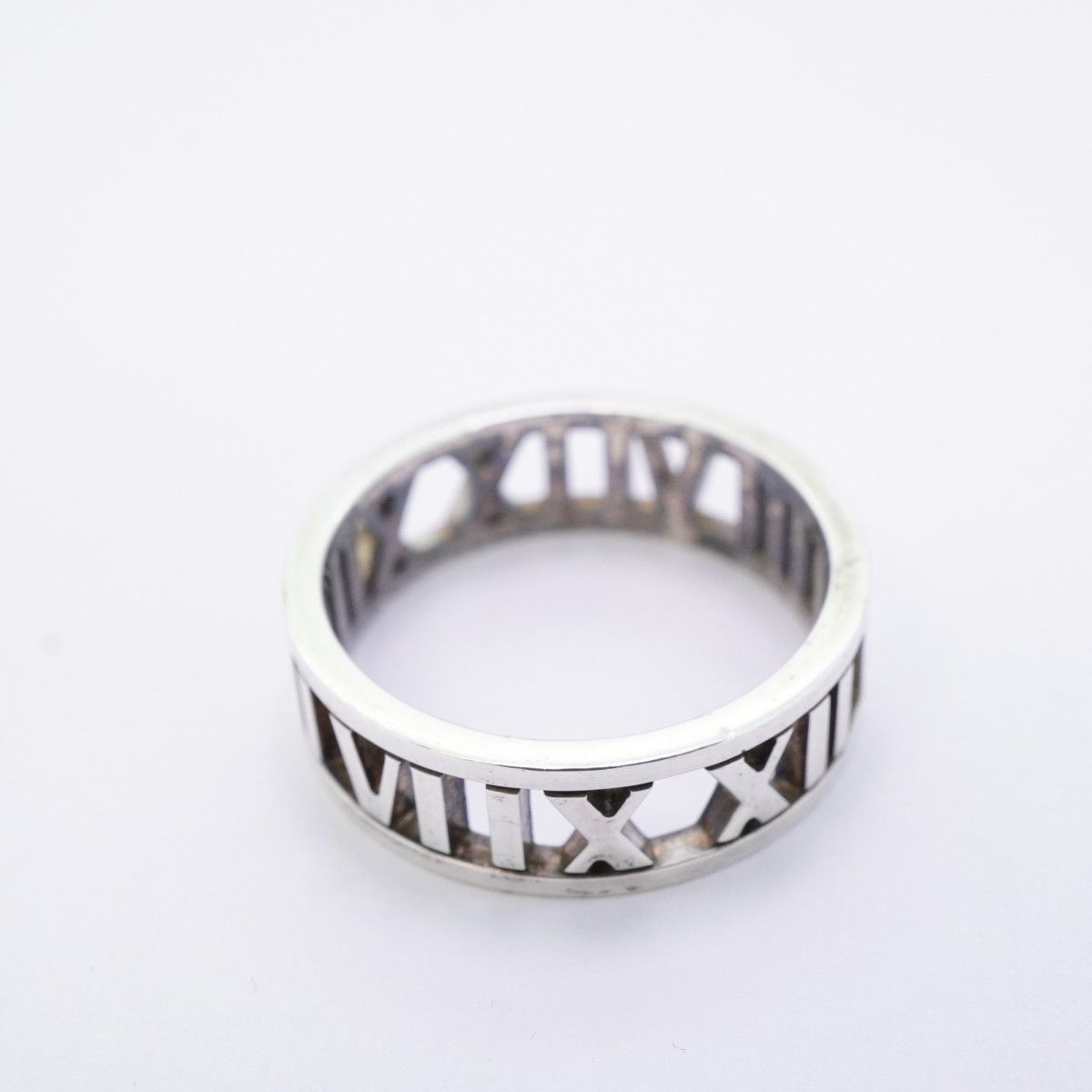 Tiffany & Co Ring Open Atlas 925 Sterling Silver — view 3