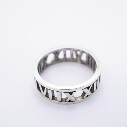Tiffany & Co Ring Open Atlas 925 Sterling Silver — view 3