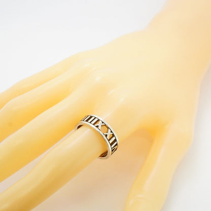 Tiffany & Co Ring Open Atlas 925 Sterling Silver — view 6