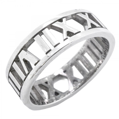 Tiffany & Co Ring Open Atlas 925 Sterling Silver