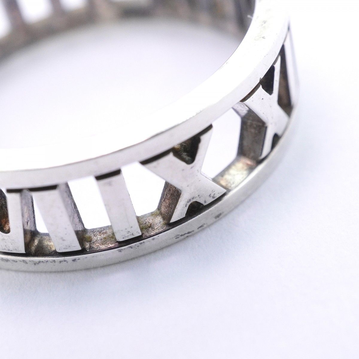 Tiffany & Co Ring Open Atlas 925 Sterling Silver — view 8