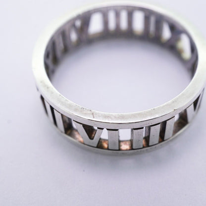 Tiffany & Co Ring Open Atlas 925 Sterling Silver — view 9