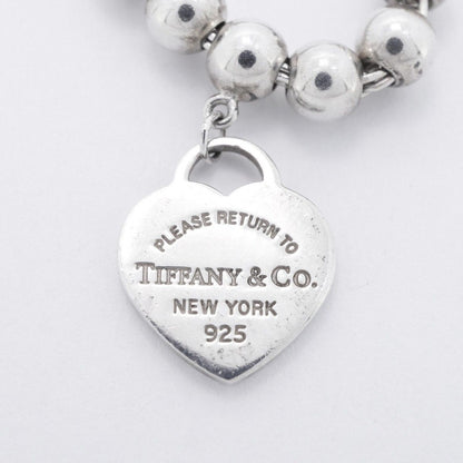 Tiffany & Co Bracelet Return to Heart 925 Sterling Silver Blue — view 6