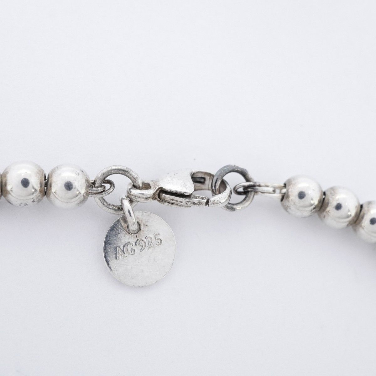 Tiffany & Co Bracelet Return to Heart 925 Sterling Silver Blue — view 4
