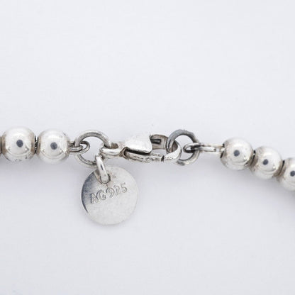 Tiffany & Co Bracelet Return to Heart 925 Sterling Silver Blue — view 4