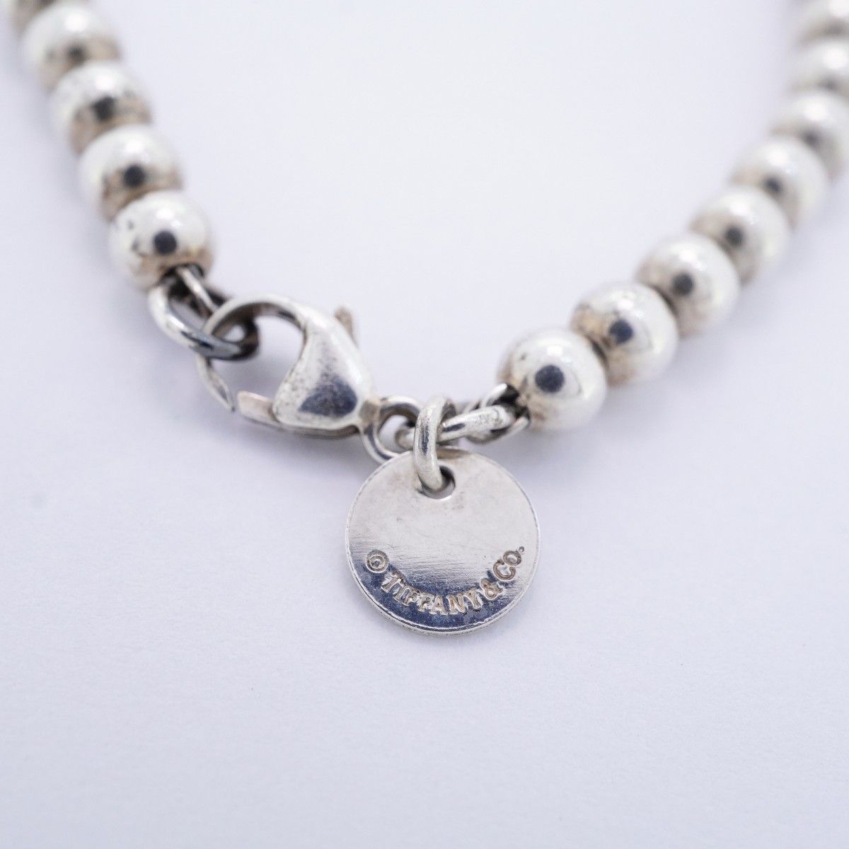 Tiffany & Co Bracelet Return to Heart 925 Sterling Silver Blue — view 5