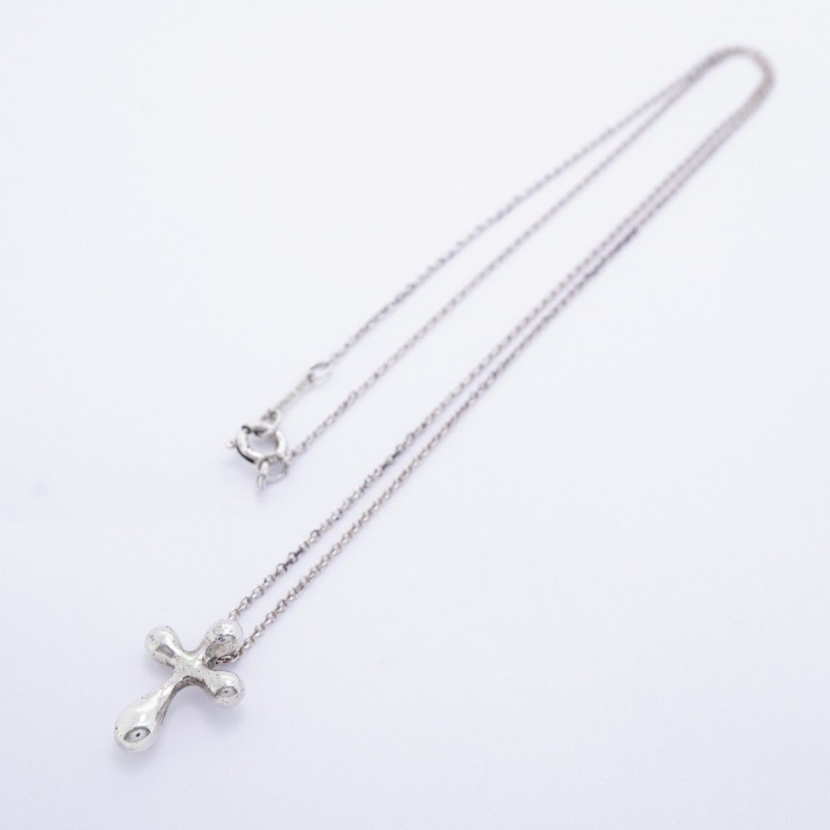 Tiffany & Co Necklace Small Cross Silver — view 3