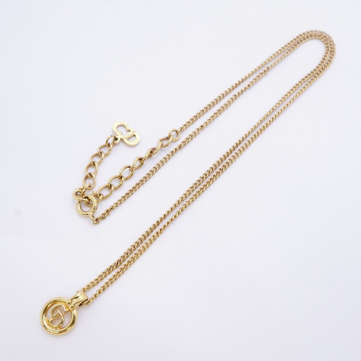 Dior Necklace CD Logo Gold Plated — view 3