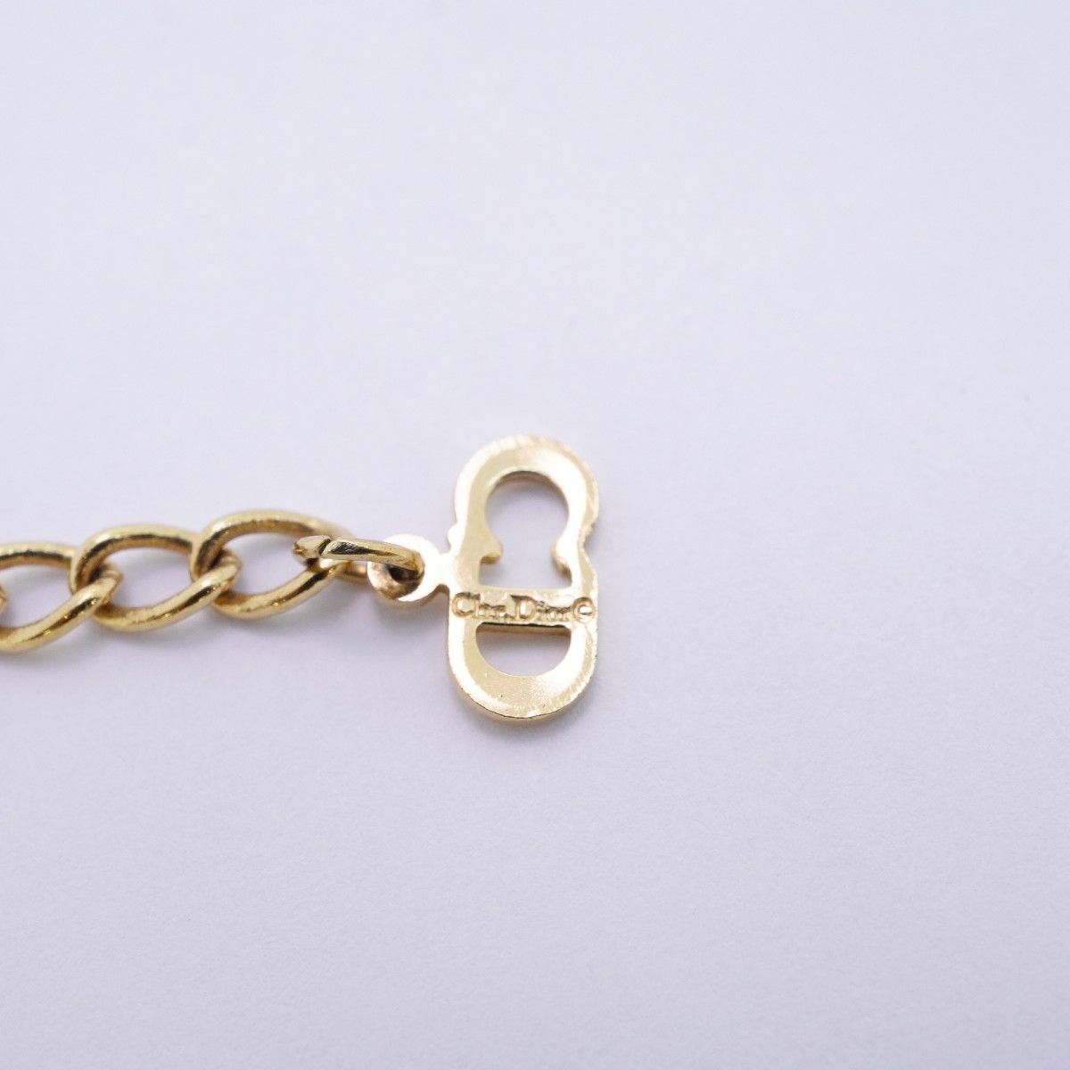 Dior Necklace CD Logo Gold Plated — view 5