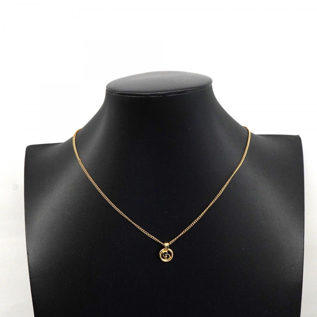 Dior Necklace CD Logo Gold Plated — view 6