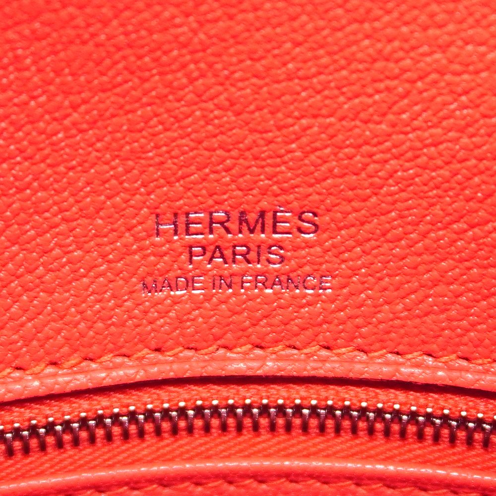 Hermes Handbag Birkin Series Casac 30 Veau Epsom Blue Indigo Rose Texas Silver — view 5