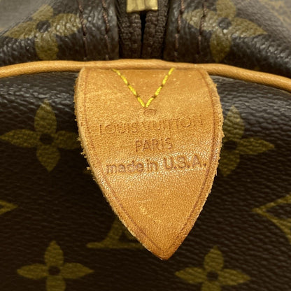 Louis Vuitton Boston Bag Monogram Keepall 60 Brown — view 5