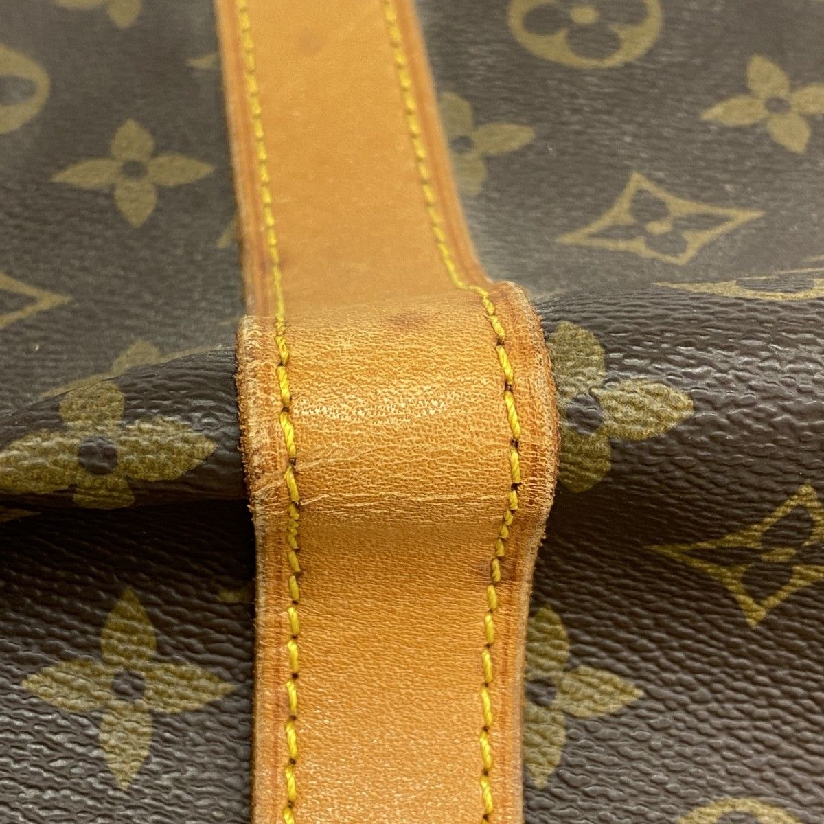 Louis Vuitton Boston Bag Monogram Keepall 60 Brown — view 7
