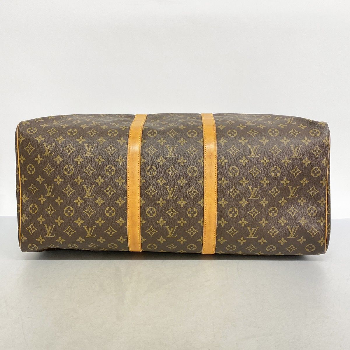 Louis Vuitton Boston Bag Monogram Keepall 60 Brown — view 3