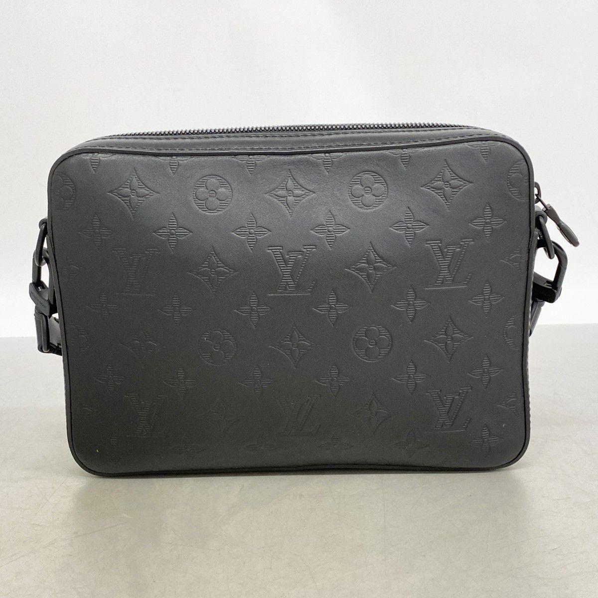 Louis Vuitton Shoulder Bag Monogram Shadow Duo Messenger Black — view 7