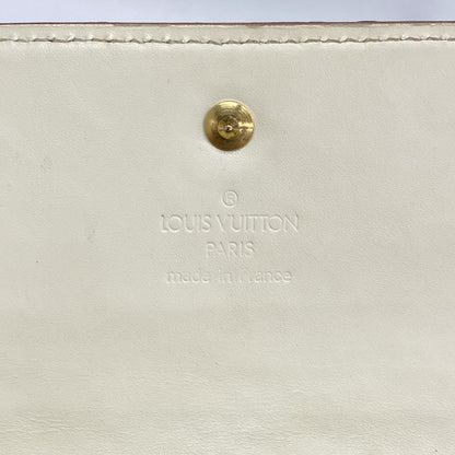 Louis Vuitton Trifold Wallet Suhali Porte Tresor International Blanc — view 4